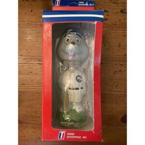 NOS Vintage Columbus Clippers "Lou Seal" Mascot Bobblehead TEI 1998 MLB Baseball